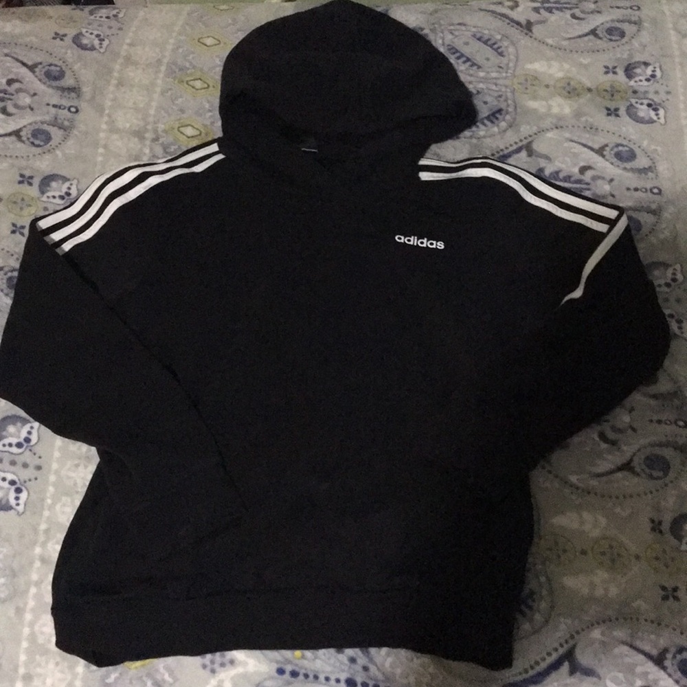Black adidas hoodie